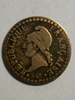 France, 1 centime an 7 A cuivre