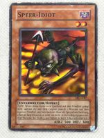 Yu-Gi-Oh! Karte "Speer-Idiot" - Selten! Einzigartig!