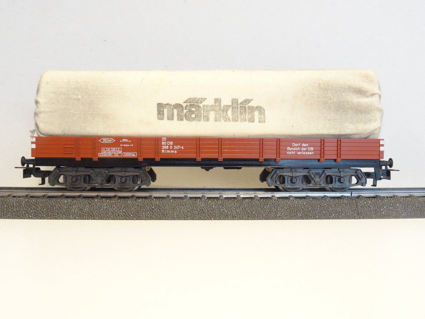Märklin Modelleisenbahnen: Märklin H0 4609 Plangüterwagen – Gebraucht aus Hochdorf von Teger02 1
