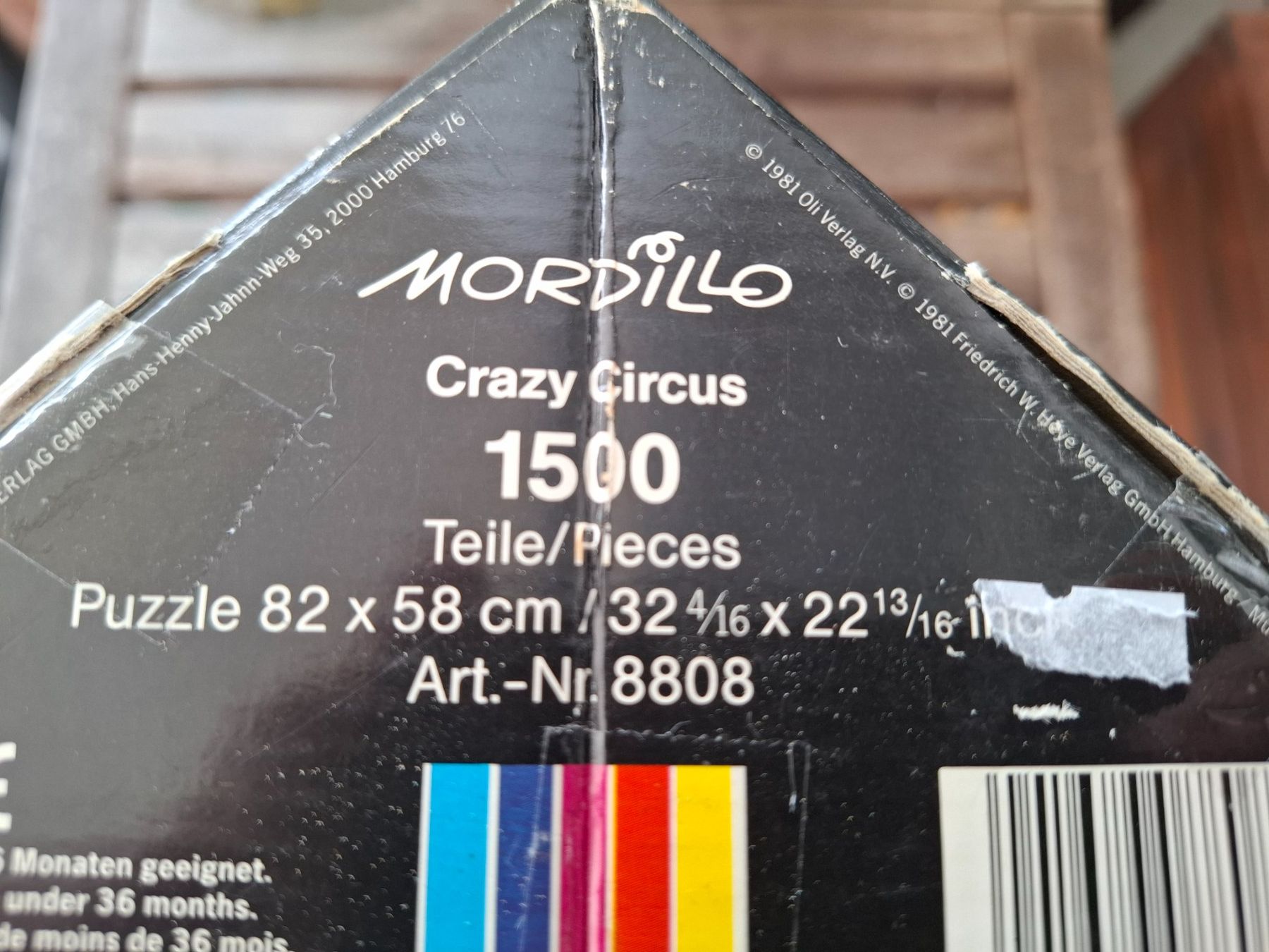 Puzzle: "Crazy Circus" von Mordillo – Usato da Jonen venduto da h-blxgirl79 3