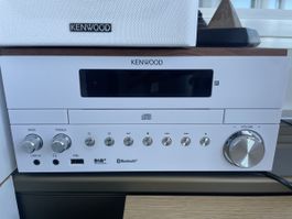 Kenwood Musikanlage CD DAB+ Bluetooth weiss gebraucht