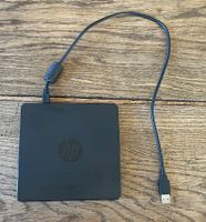 Externes DVDRW Laufwerk von HP, schwarz, mit USB Anschluss