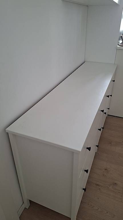 Kommoden: Commode IKEA HEMNES blanche  8 tiroirs  160 cm – Gebraucht aus Lausanne von mca_s5nn 1