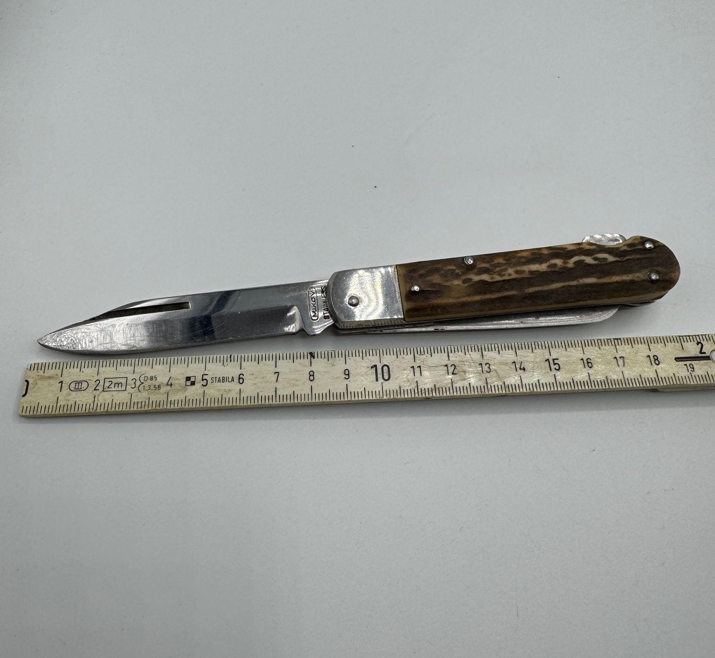 Coltelli tascabile: Original Tschechoslowakei  Sackmesser mit Etui – Usato da Sachseln venduto da BONATI01 4