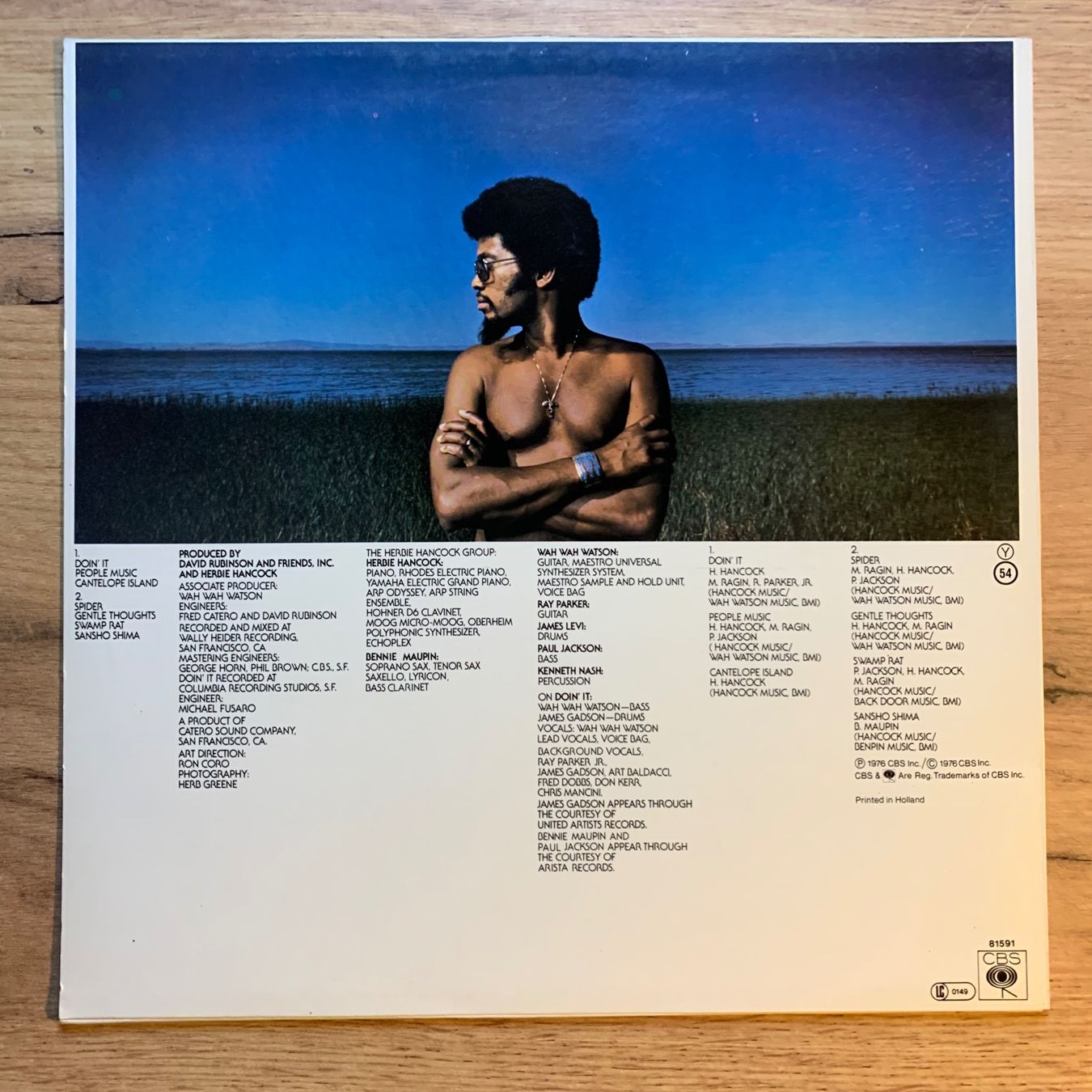 Dischi in vinile: HERBIE HANCOCK - SECRETS...OG EU 1976...VG+/VG+ – Usato da Gals venduto da Diskopatshop 1