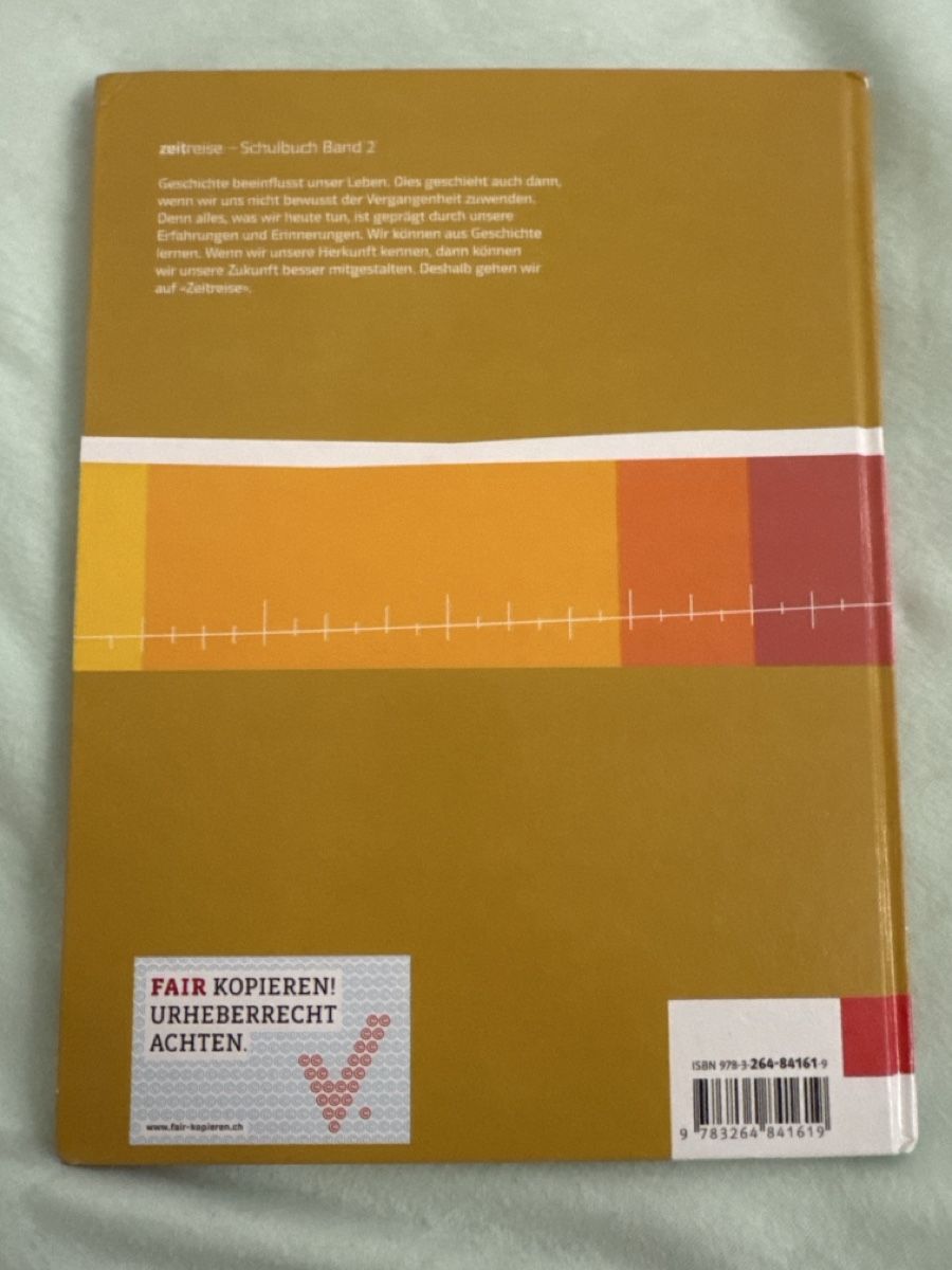 Libri: Schulbuch Geschichte "Zeitreise 2"  – Usato da Ettiswil venduto da Fluhu2005 1