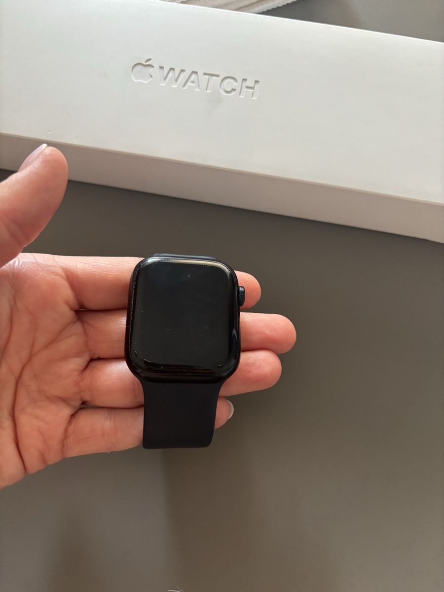 Apple Smartwatch: Apple Watch Series 7 45mm Midnight mit OVP – Gebraucht aus Geroldswil von ele_7hkp 3