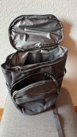 Kühltasche Rucksack grau gutem Zustand