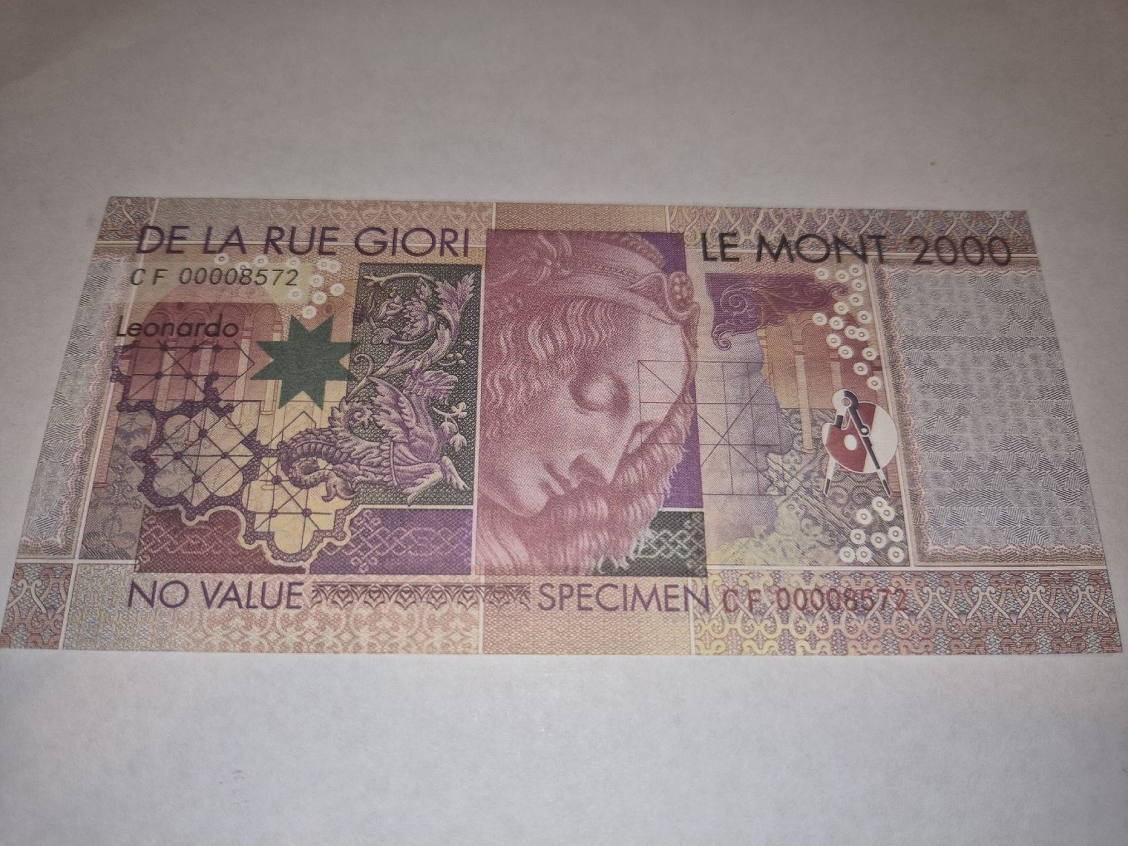 Banconote: Billet Commémoratif Leonardo Da Vinci – Nuovo (secondo la descrizione) da Senèdes venduto da hen_fw8b 1