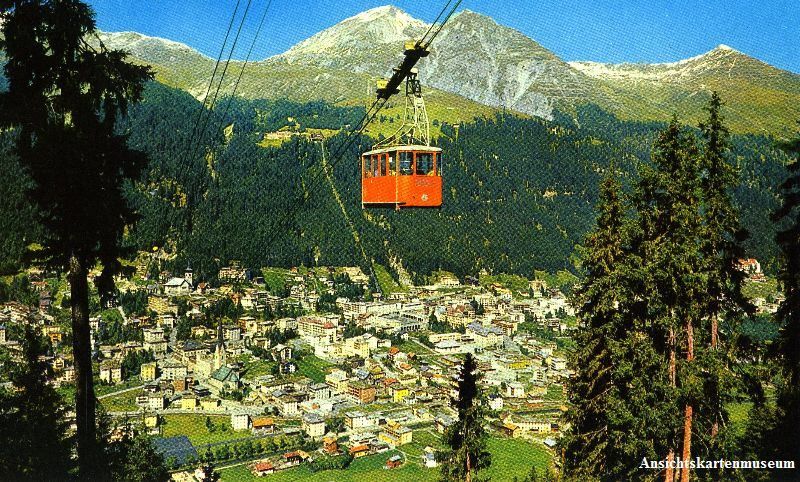 Cartoline postali: Davos - Brämbüel-Jakobshorn-Bahn c1965 – Usato da Emmenbrücke venduto da teestube