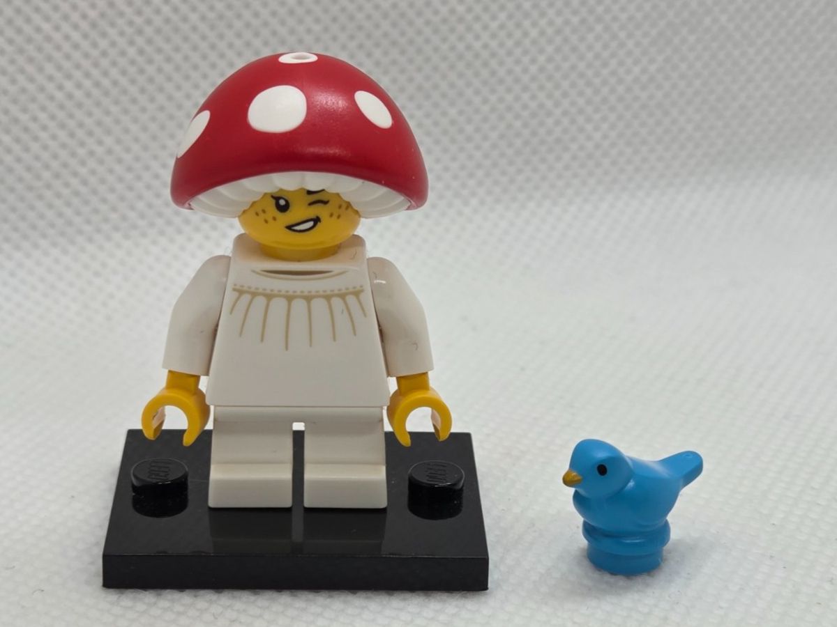Lego Kit di costruzioni: LEGO BAM Easter 2026 Mushroom Sprite with blue Bird – Nuovo (secondo la descrizione) da Basadingen venduto da NekoBricks 1