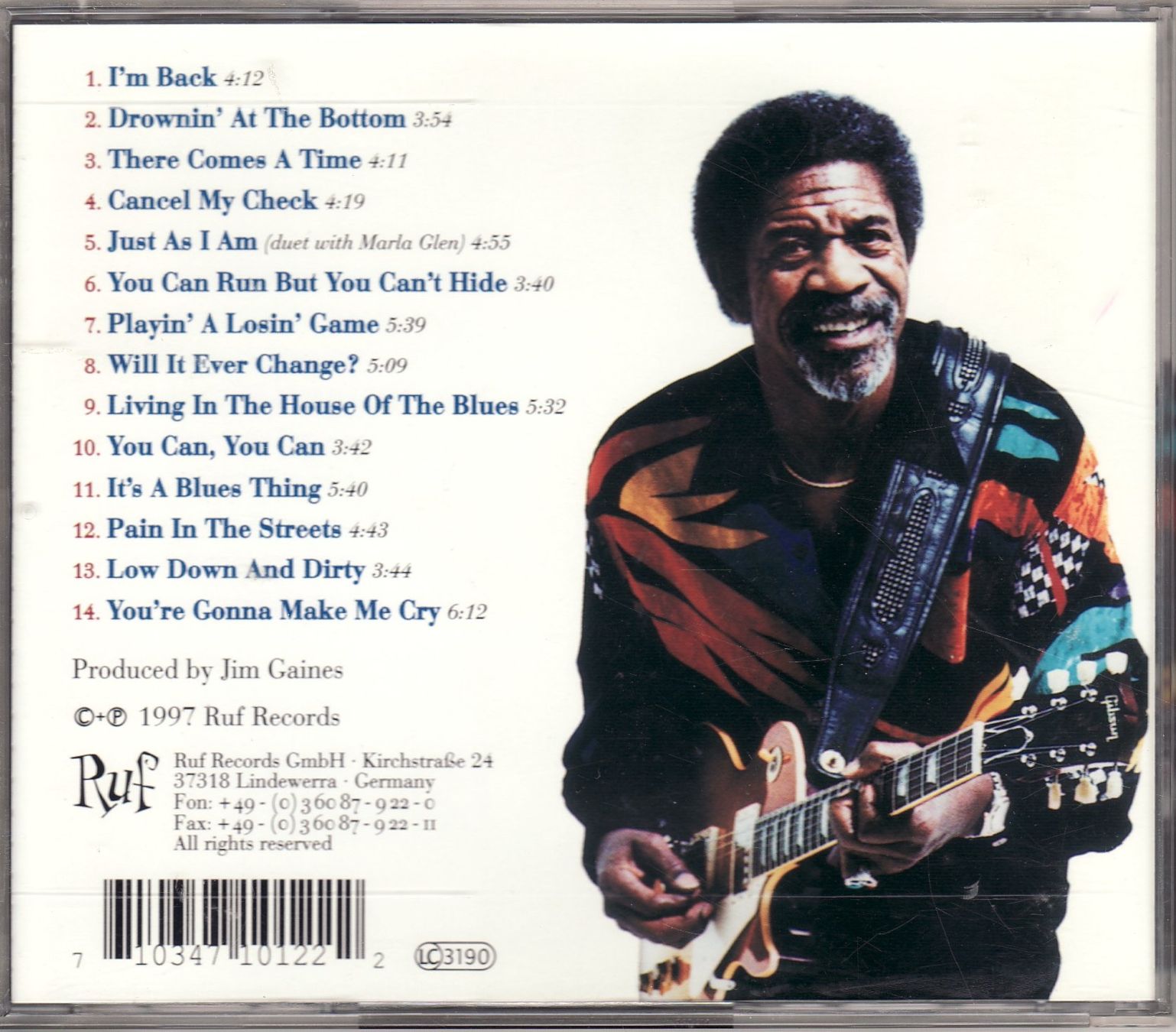 CDs: Luther Allison – Reckless – Neu (gemäss Beschreibung) aus Boussens von catfood01 1