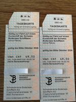 Tageskarten Bodenseeschifffahrt Schweiz