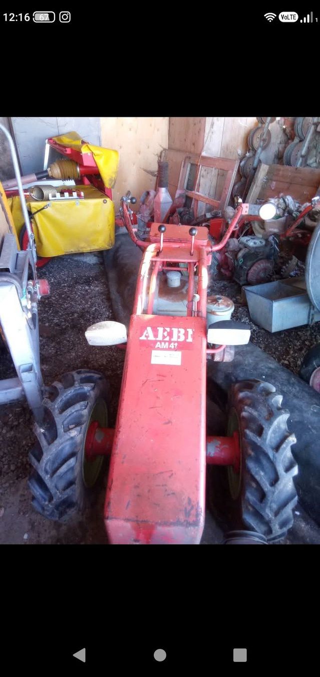 Aebi Tutte le macchine: Motormäher Aebi am 41 – Usato da Rüti b. Riggisberg venduto da jalaru