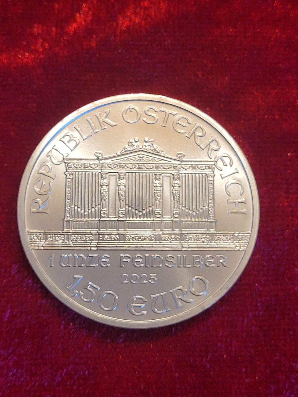 Alle Münzen: 1 oz Wiener Philharmoniker 2025 – Gebraucht aus Neuenkirch von majortom30