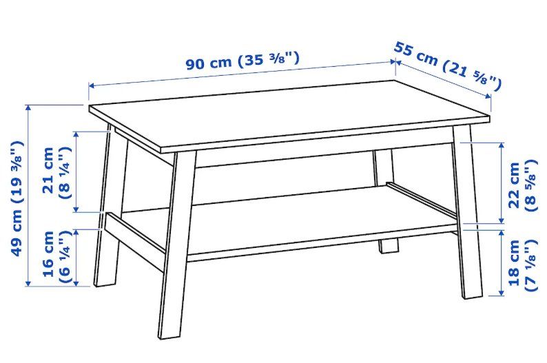 Ikea Tavoli: IKEA Lunnarp Couchtisch – Usato da Untersiggenthal venduto da Eulea 2