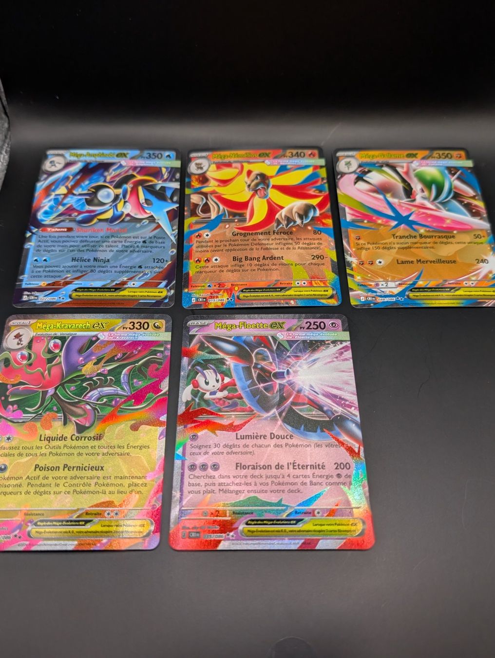 Pokémon Sammelbilder & Trading cards: Lot 5 Pokémon Mega ex Méga-Évolution FR NM – Neu (gemäss Beschreibung) aus Châtel-St-Denis von QQ_seller 1