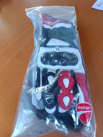 Ducati Fiberlaminate Motorradhandschuhe gr xl /9.5  neu