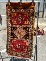 Yastik 105x53cm alter Teppich handgeknüpft sauber
