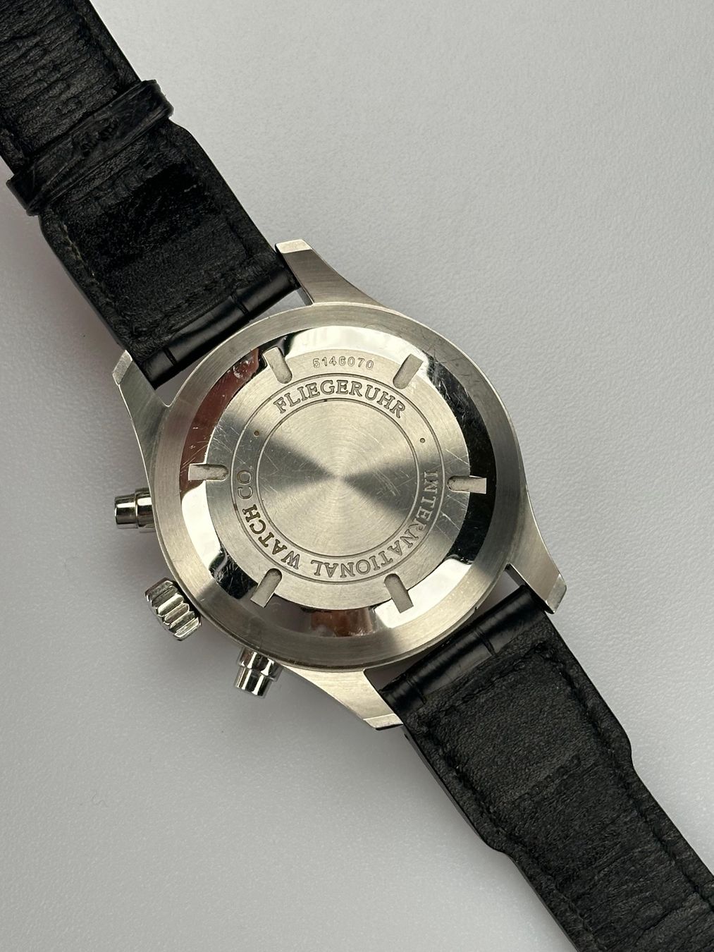 IWC Orologi: IWC Fliegeruhr Chronograph 43mm Ref. IW377701 – Usato da St. Gallen venduto da TrokulWatches 2