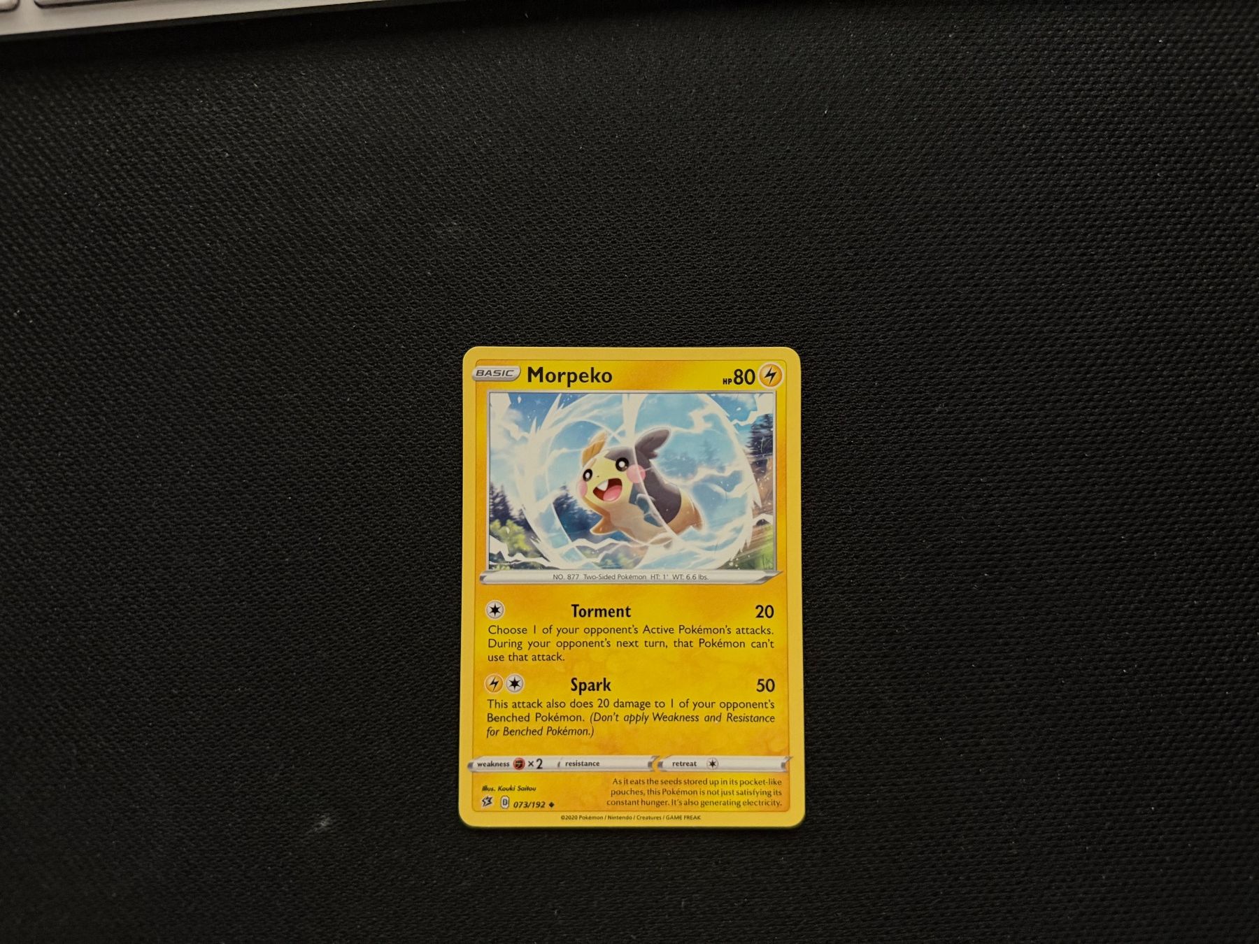 Pokémon Cartes à collectionner: Morpeko 073/192 – D'occasion à Zürich par mountainwizard00