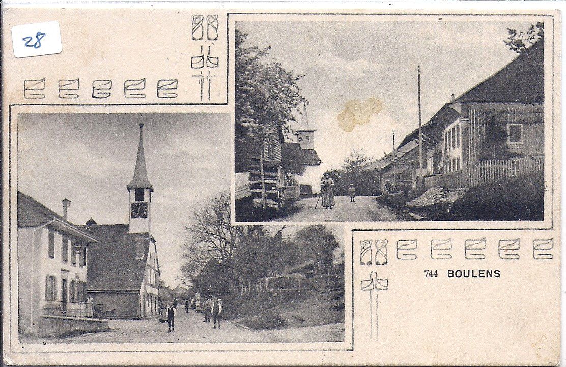 Cartes postales: BOULENS, en 2 vues – D'occasion à Les Verrières par Scampi0