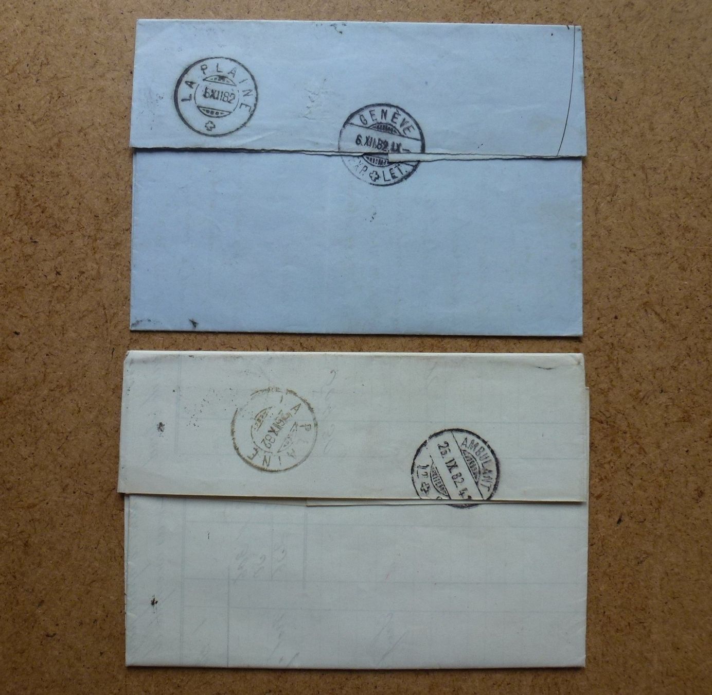 Alle Briefmarken: Frankreich ++ 6 alte Briefe ab 1881/1882 – Gebraucht aus Walkringen von Casablanca777 2