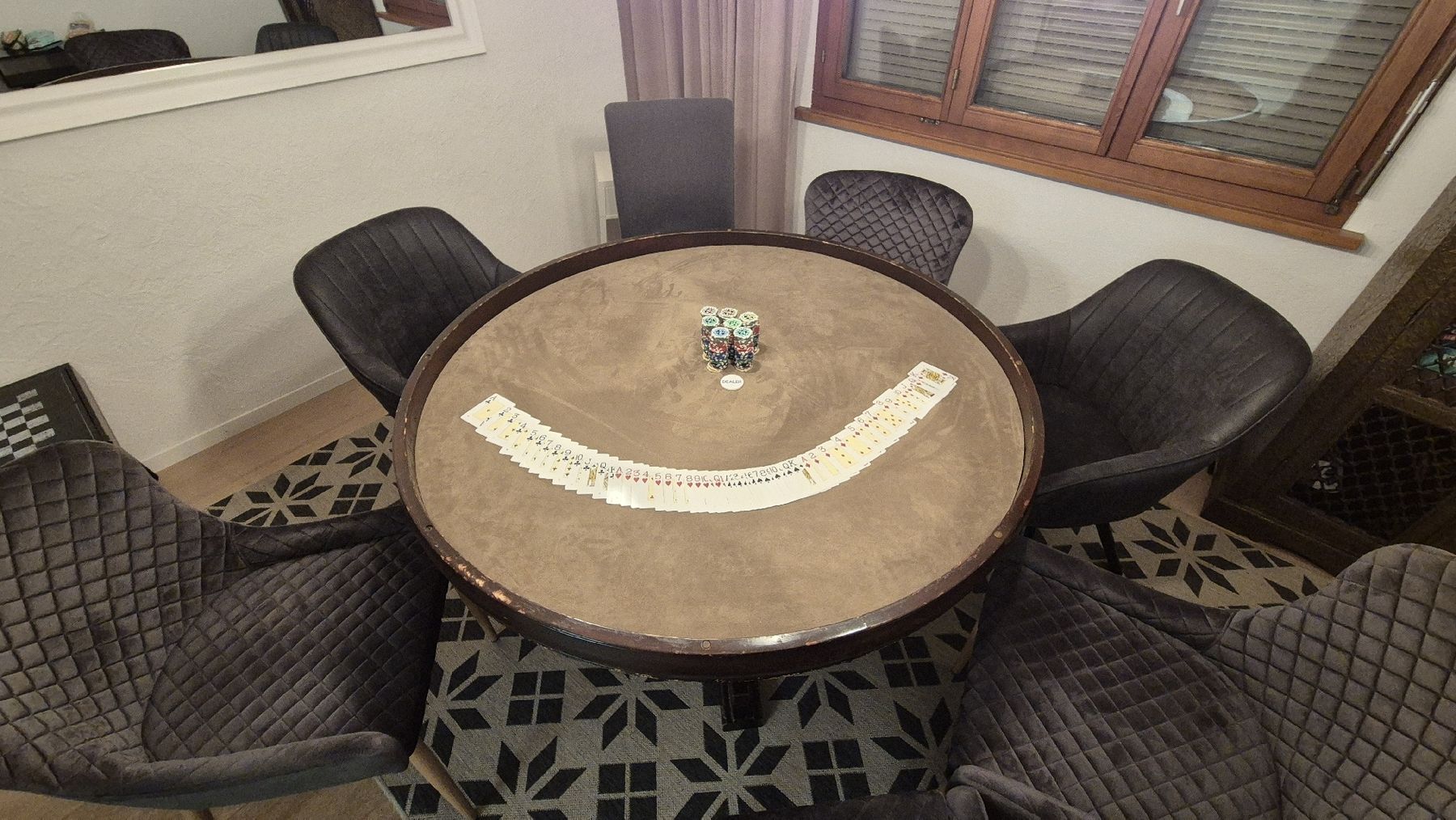 Tavoli: Elegant Pokertisch 130cm – Usato da Oberägeri venduto da Timka111 5