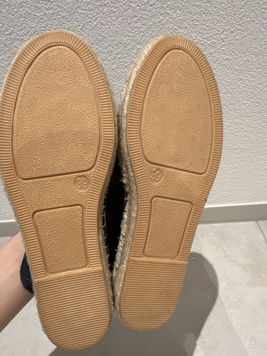 Damenschuhe: Damen Espadrille blau neu – Neu (gemäss Beschreibung) aus Zug von Hehe 3