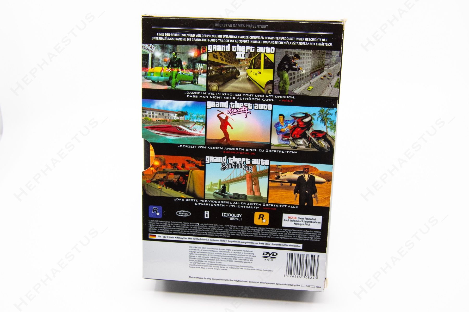 Giochi: Grand Theft Auto: The Trilogy PS2 – Usato da Effretikon venduto da Hephaestus_ 7