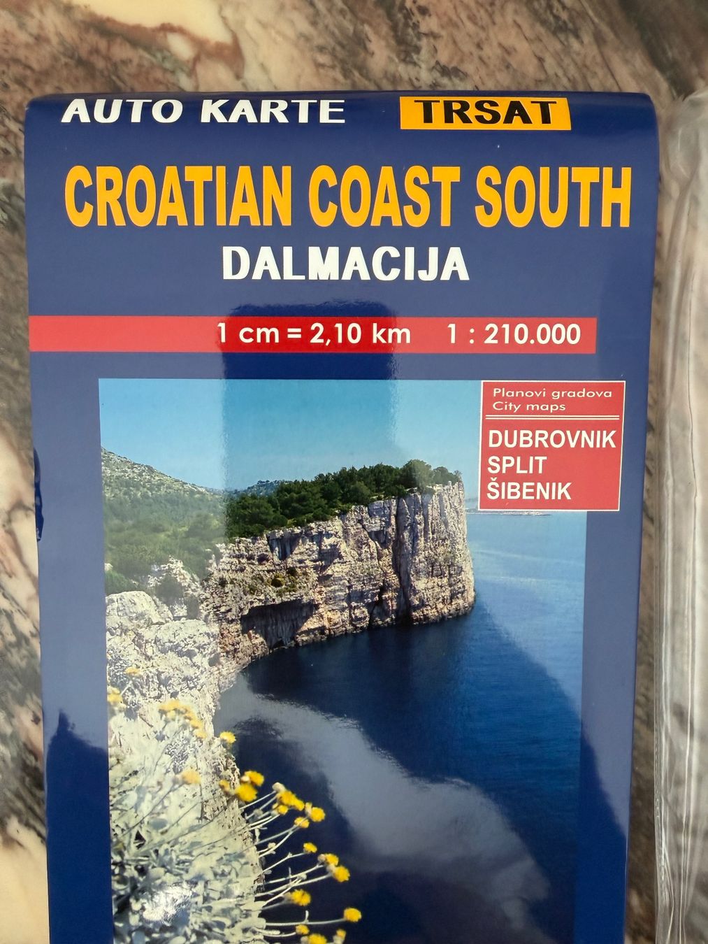 Cartes géographiques & atlas: Auto Karte Dalmatien Süd – D'occasion à Nussbaumen AG par normajeanbaker