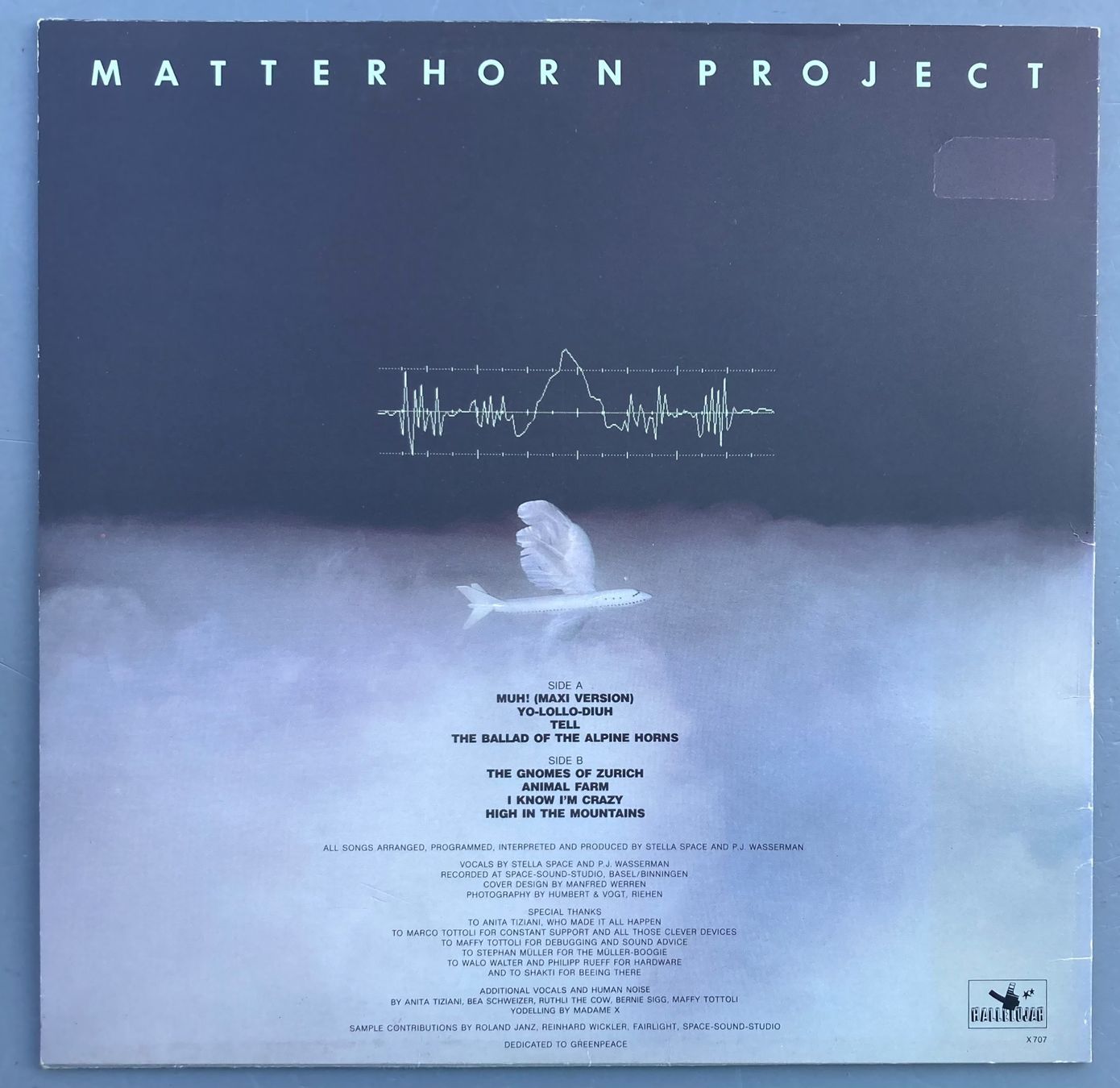 Dischi in vinile: MATTERHORN PROJECT - MATERRHORN PROJECT – Usato da Poliez-Pittet venduto da Newtown-Records 1