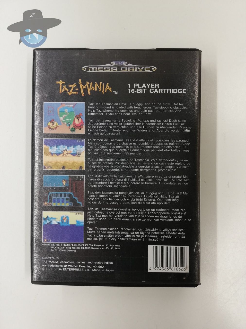 Sega Giochi: Taz Mania / Sega Mega Drive / MD – Usato da St. Gallen venduto da zorro_dc 1
