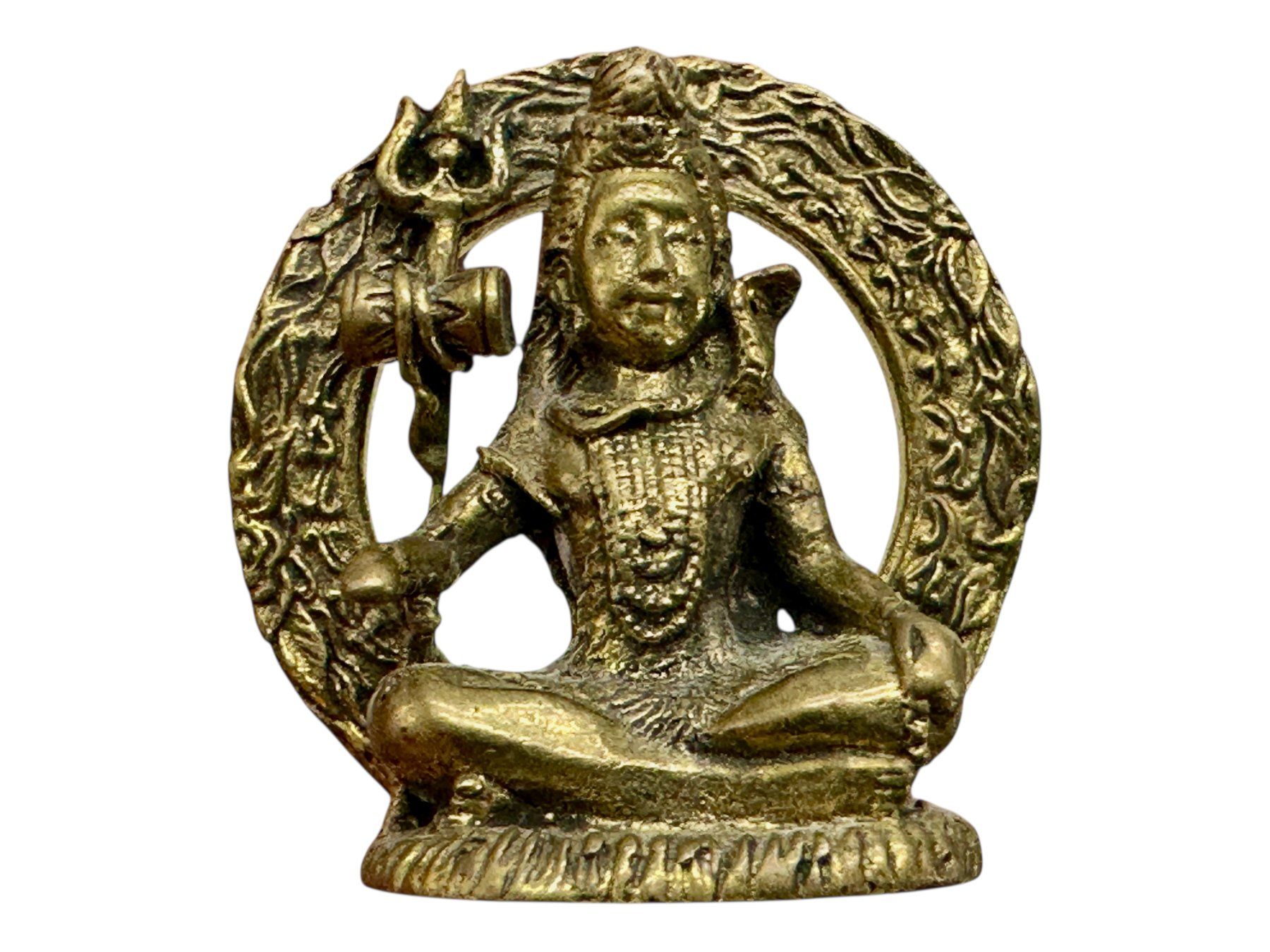 Skulpturen & Statuen: Statuette miniature de Shiva en bronze doré – Gebraucht aus Morges von Auct 3