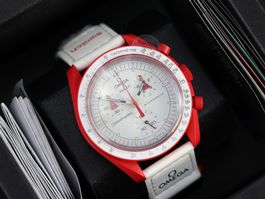 Omega x Swatch Mars Speedmaster MoonSwatch Armbanduhr