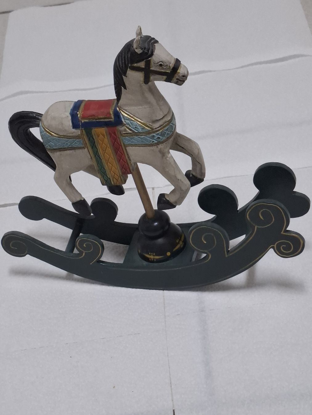 Statuette: Holz Rocking Pferd Vintage – Usato da Riniken venduto da bro_slk8 1