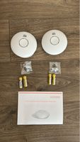 2x Cordes Funkrauchmelder CC-80 mit Batterie & Anleitung