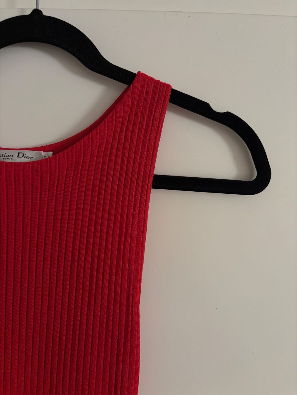 Dior Vestiti: DIOR ärmelloses, sehr elastisches Kleid 34 – Usato da Herrliberg venduto da mayfi 2