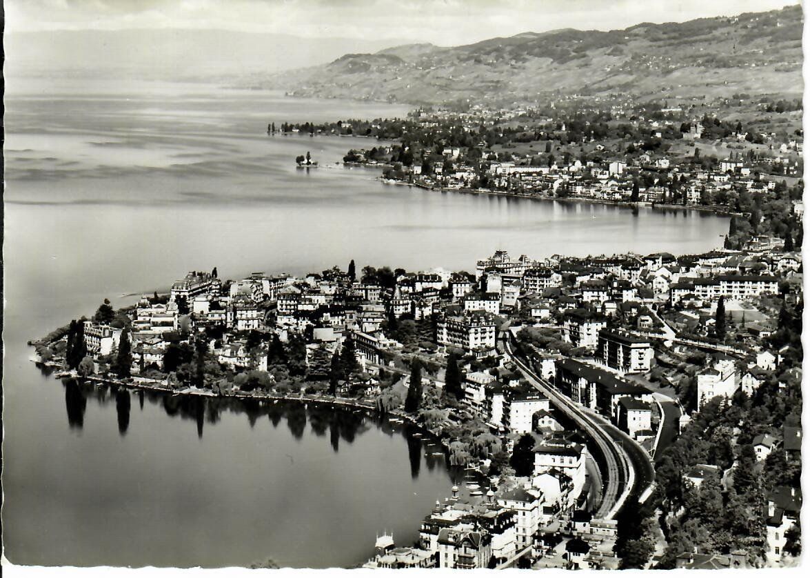 Ansichtskarten: Montreux – Gebraucht aus Hochdorf von Ziegel-16