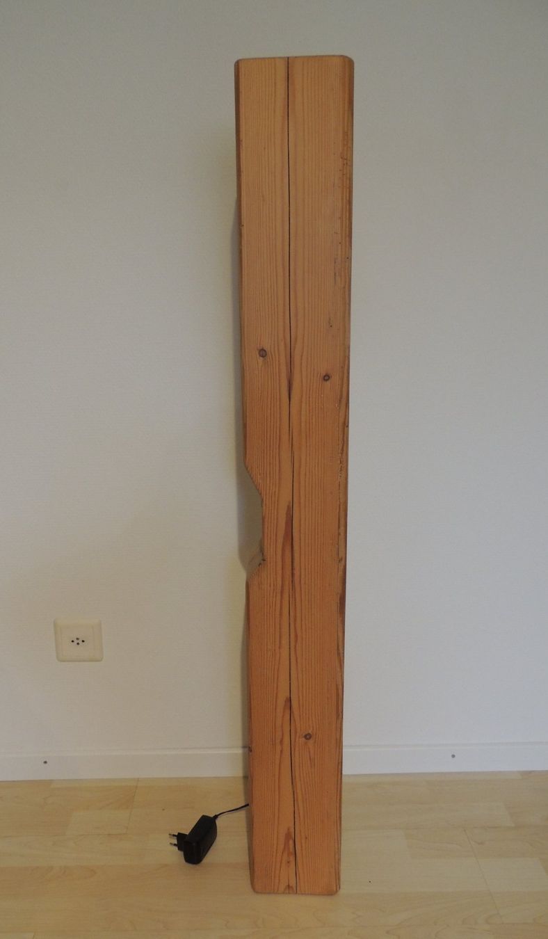 Lampade: Altholz Balken Stehlampe – Usato da Rickenbach b. Wil venduto da heinz5 1