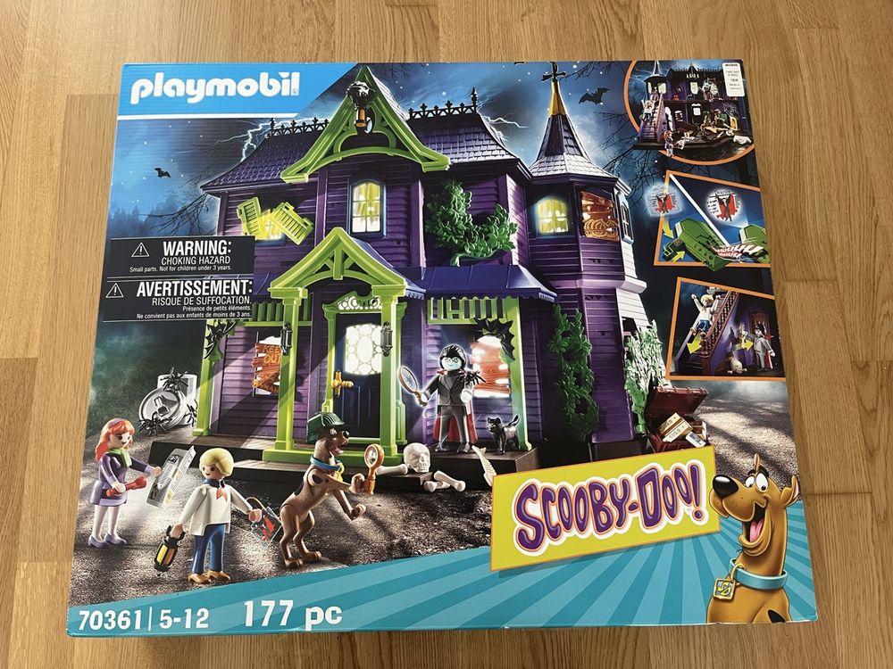  Playmobil Scooby-Doo! Spukschloss (70361) – Neu ungeöffnet! (Neu und Bildidee 