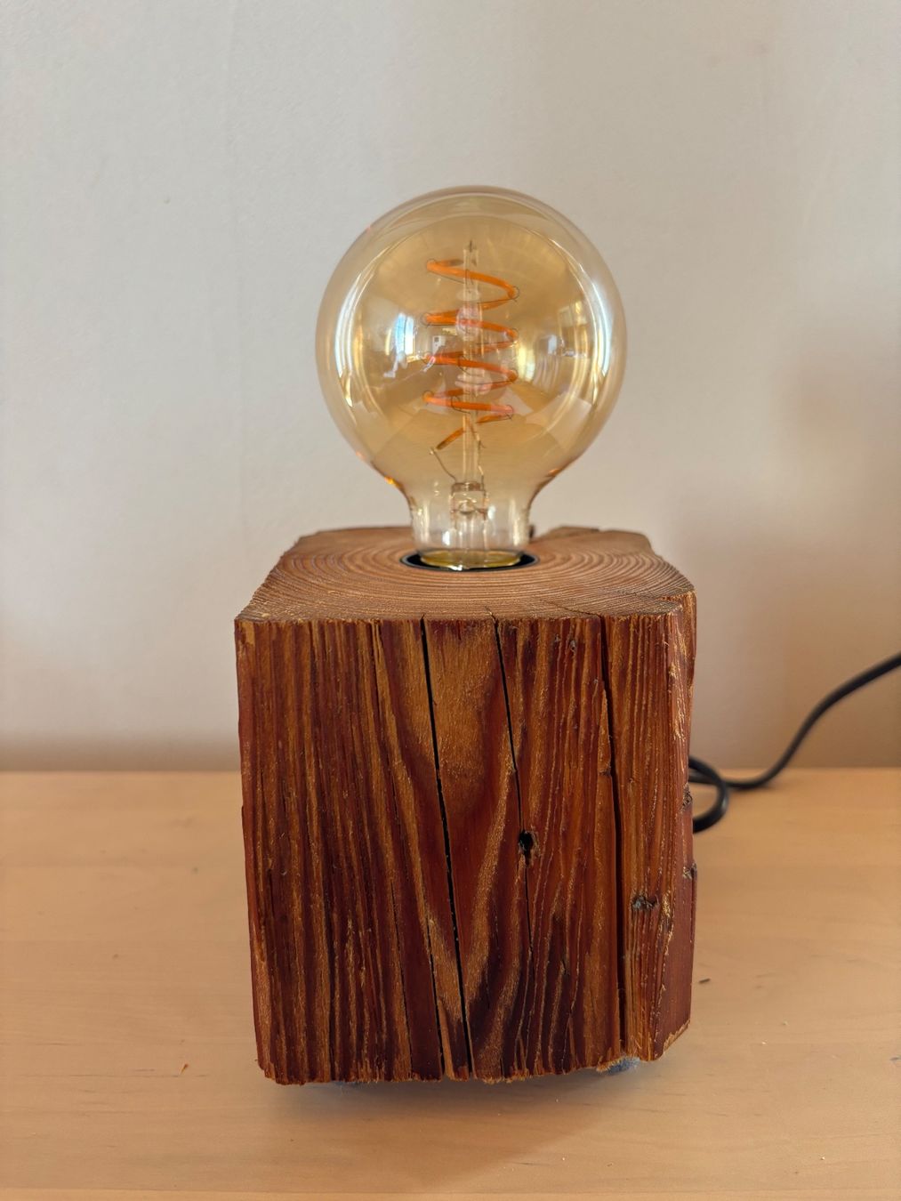 Lampade: Altholzlampe rustikal / DIY-Lampe / Nr 4 – Nuovo (secondo la descrizione) da Flawil venduto da lukas002 5