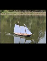 Modellsegelschiff Zweimaster