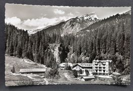 Rosenlaui. Kurhaus Blick auf Schwarzhorn, ca. 1950