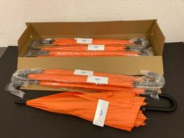 Regenschirme Fare, automatik, orange, 12 Stück, 100cm
