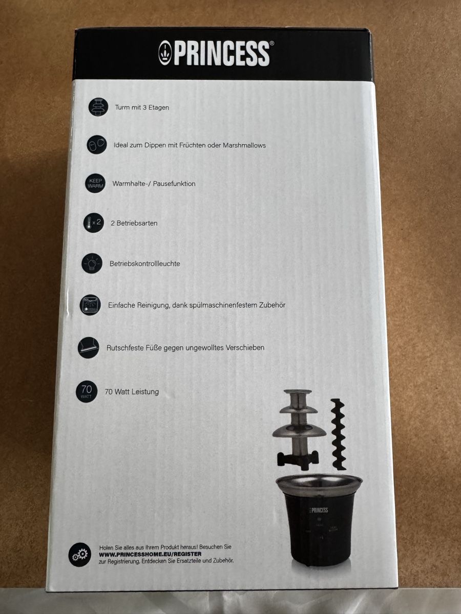 Elettrodomestici da cucina: Schokoladenbrunnen NEU originalverpackt – Nuovo e nell'imballaggio originale da Horgen venduto da st2606 2