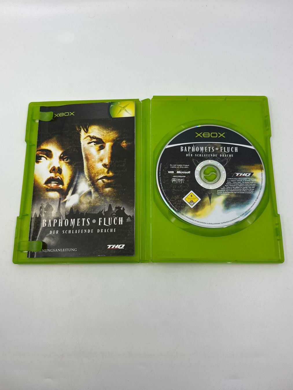 Spiele: Baphomets Fluch - der schlafende Drache (XBOX) – Gebraucht aus Herisau von Seyashop1 1