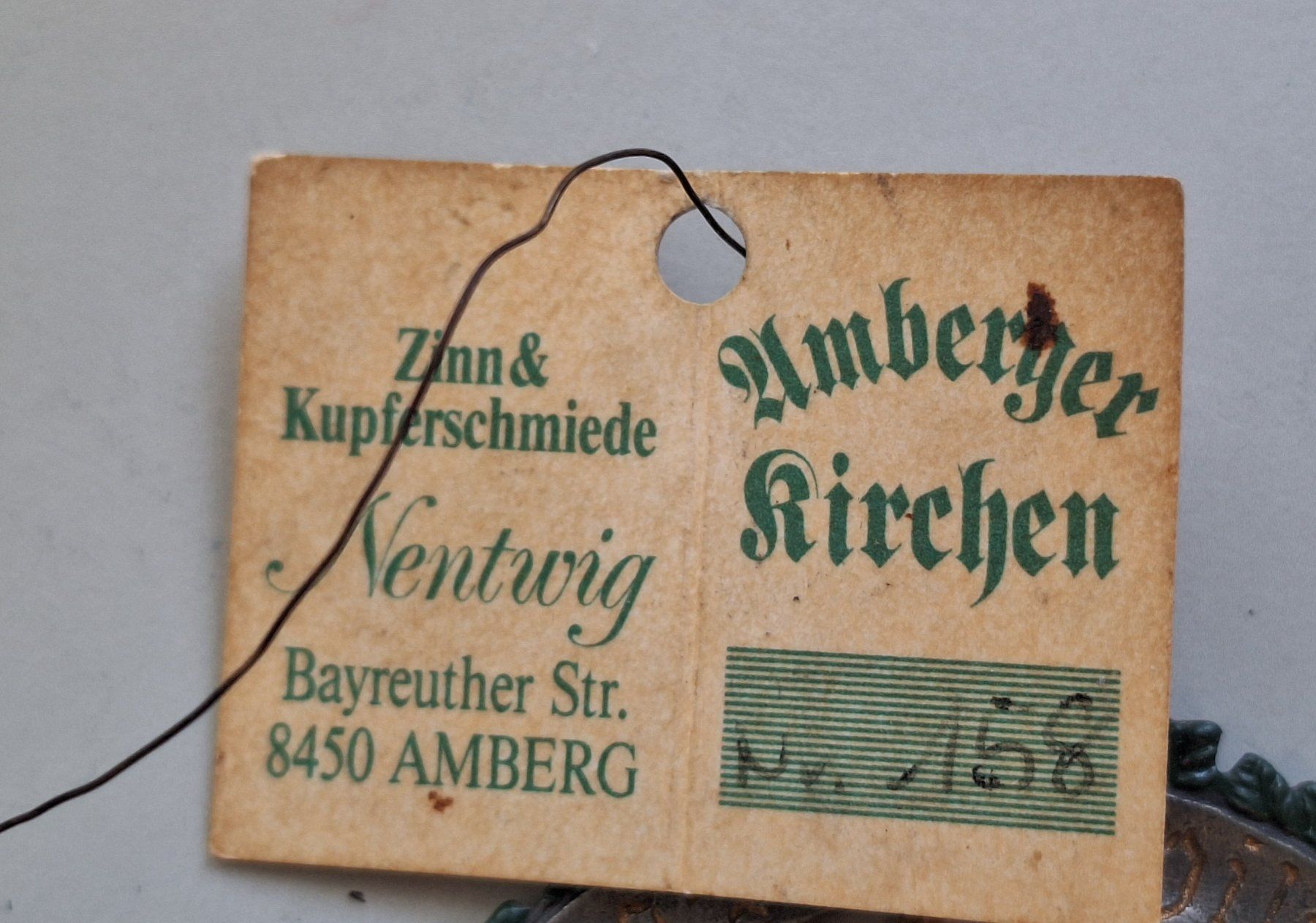 Statuette: Zinnfigur Amberger Kirchen Mariahilf 1986 – Usato da Gurtnellen venduto da Rhino77 1