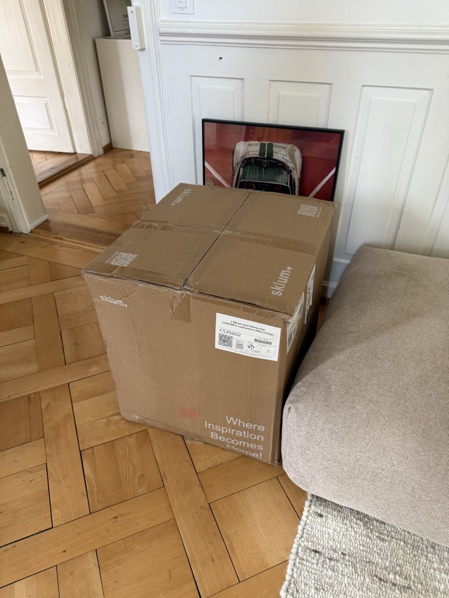 Chaises: 2er Set Stühle aus Chrom / Originalverpackt – Neuf avec emballage d'origine à Zürich par lisaelle 2