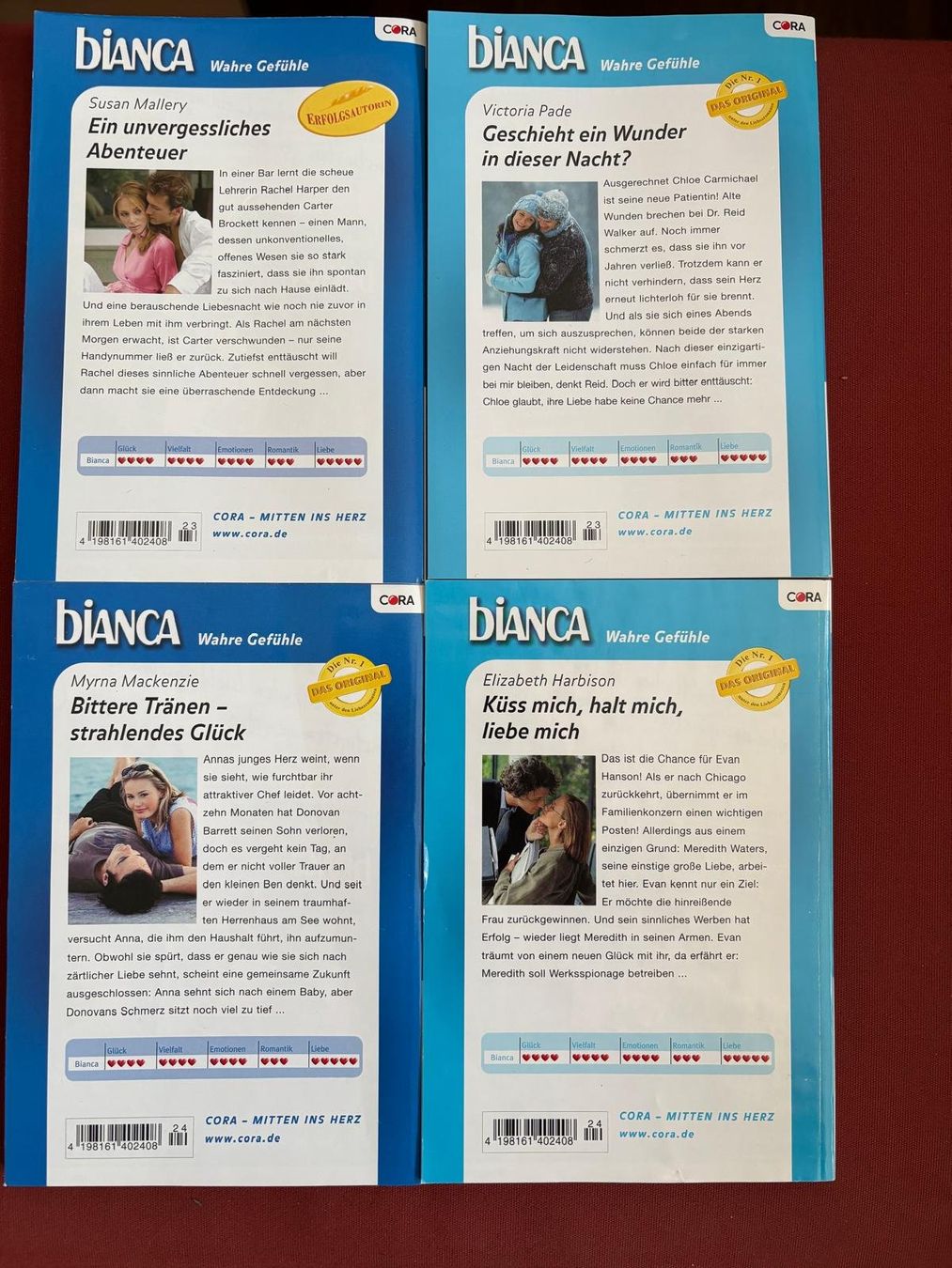 Libri: BIANCA - Liebesromane - Wahre Gefühle / 4 Romane – Usato da Schaffhausen venduto da buecherlaus-fortuna 1